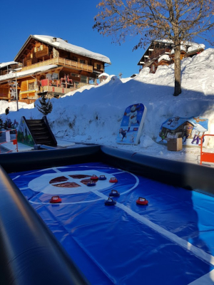 Piste Curling Gonflable