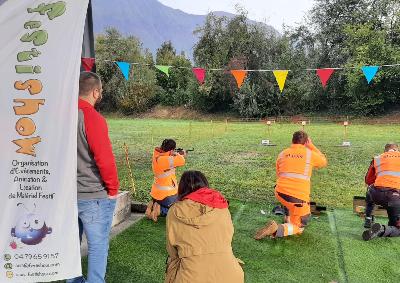 Animation Tir à  la Carabine BIATHLON