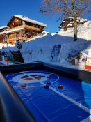 Piste Curling Gonflable