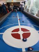 Piste Curling Gonflable